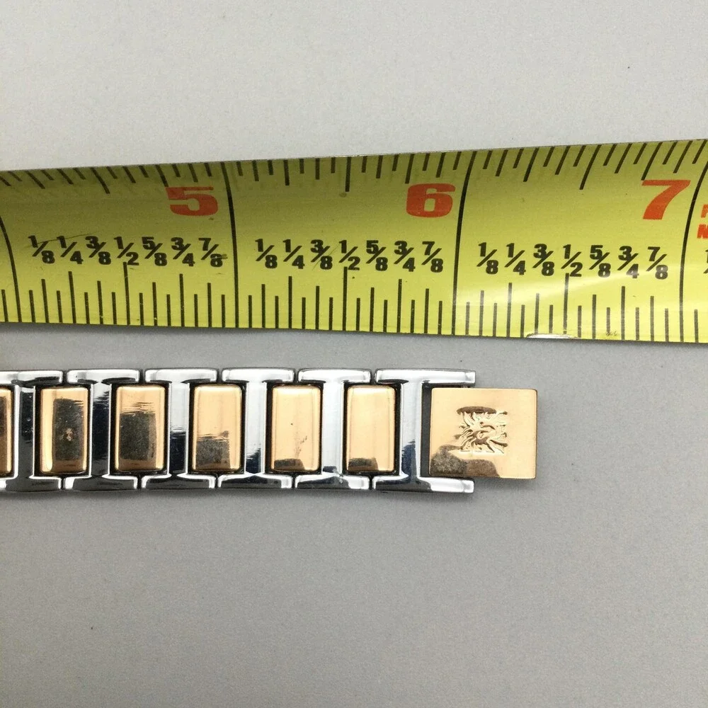 Anne Klein Womens Watch 32mm Two Tone Diamond Bracelet AK/3279 New Battery